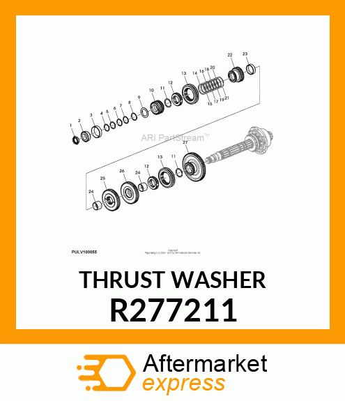 THRUST WASHER R277211