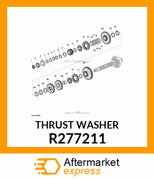 THRUST WASHER R277211