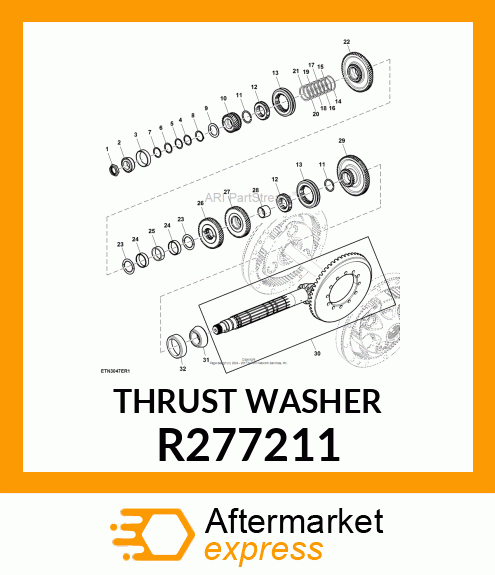 THRUST WASHER R277211