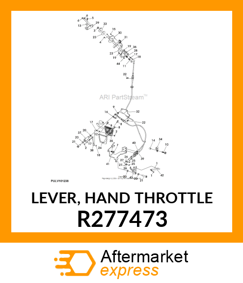 LEVER, HAND THROTTLE R277473