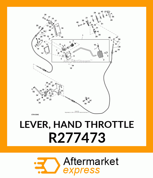 LEVER, HAND THROTTLE R277473