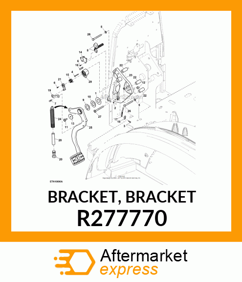 BRACKET, BRACKET R277770