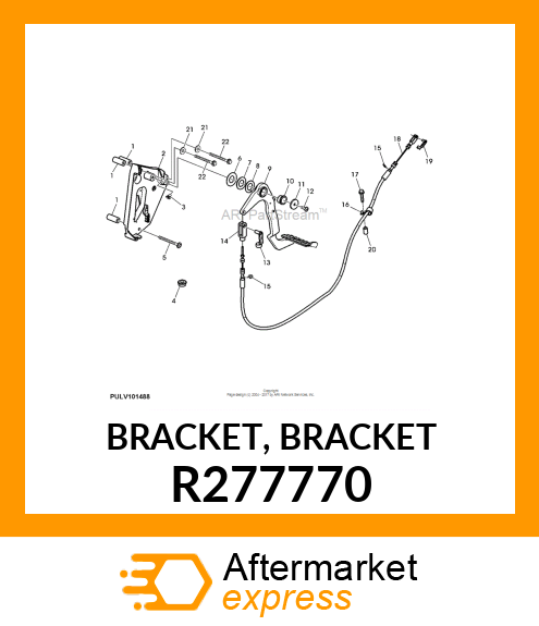 BRACKET, BRACKET R277770