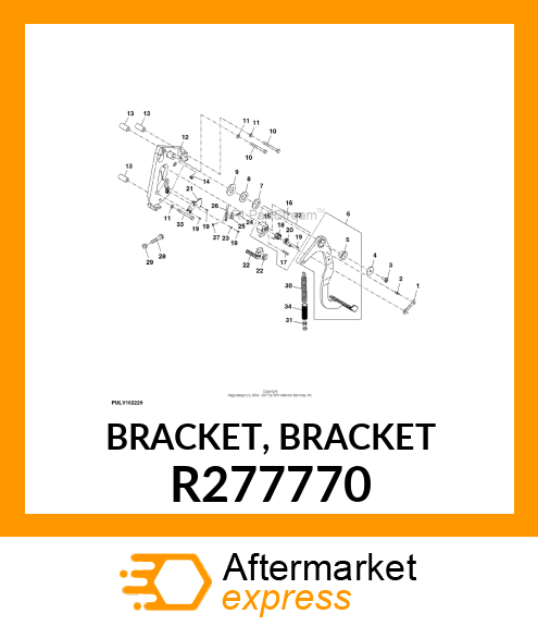 BRACKET, BRACKET R277770