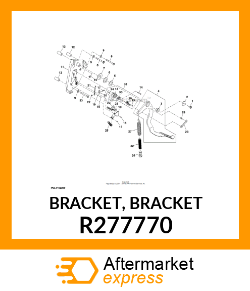 BRACKET, BRACKET R277770