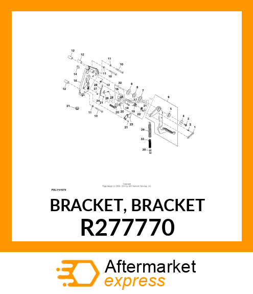 BRACKET, BRACKET R277770