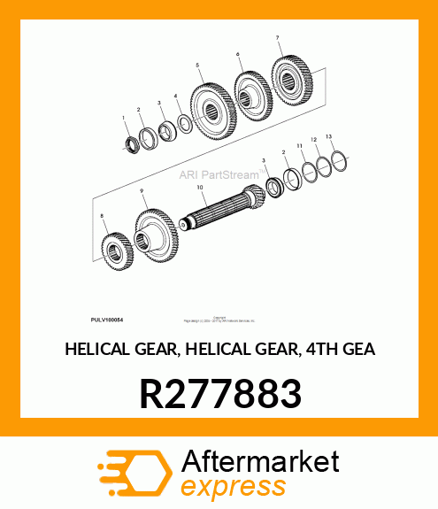 HELICAL GEAR, HELICAL GEAR, 4TH GEA R277883