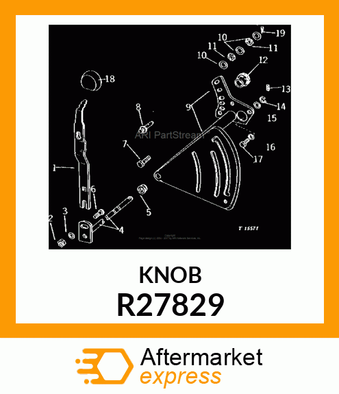 KNOB R27829