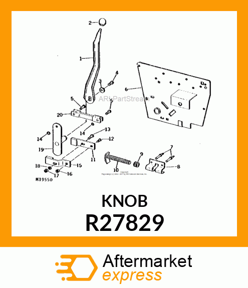 KNOB R27829