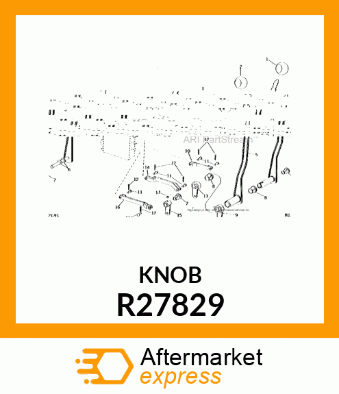 KNOB R27829