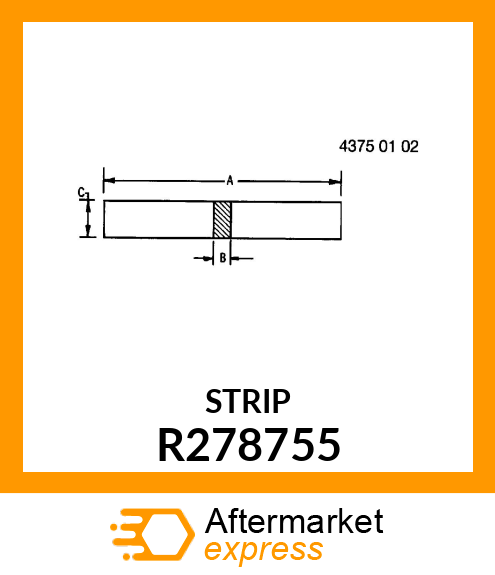 PAD, BAFFLE, SIDE R278755