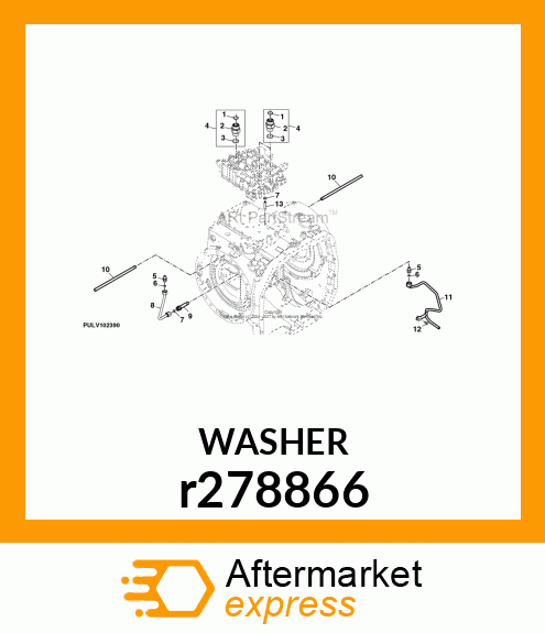 WASHER, WITH ORIFICE r278866