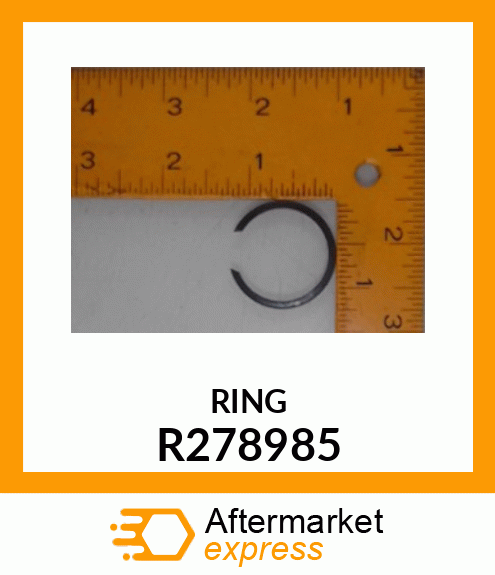 SNAP RING, SNAP RING, EXTERNAL R278985