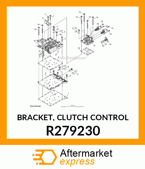 BRACKET, CLUTCH CONTROL R279230