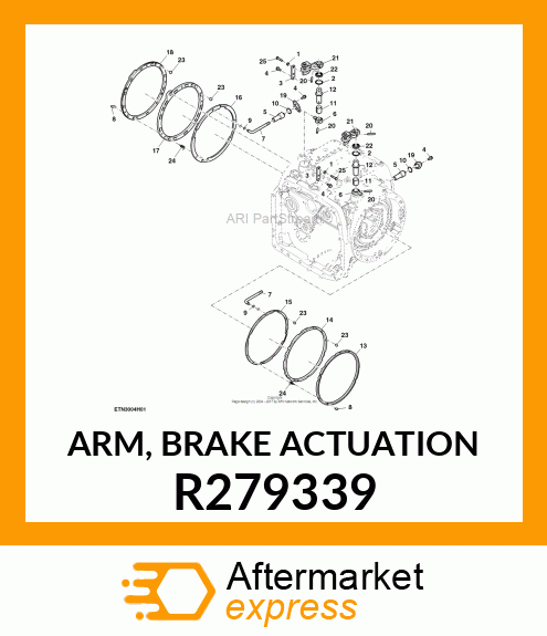 ARM, BRAKE ACTUATION R279339