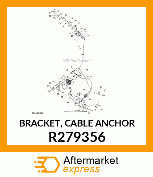 BRACKET, CABLE ANCHOR R279356