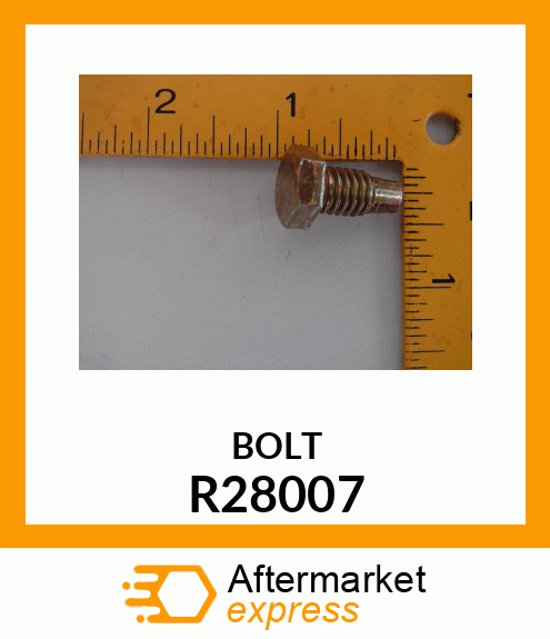 SCREW,SPECIAL CAP R28007