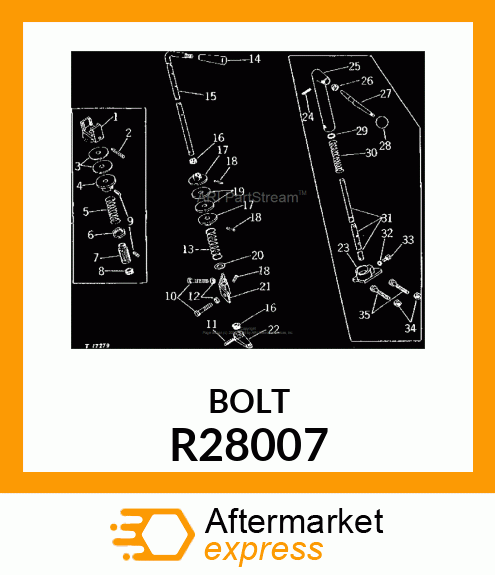 SCREW,SPECIAL CAP R28007