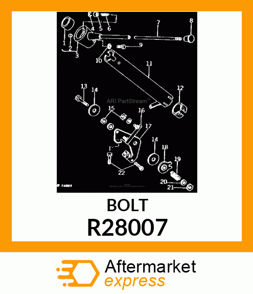 SCREW,SPECIAL CAP R28007