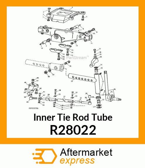 TUBE, TIE ROD,INNER R28022