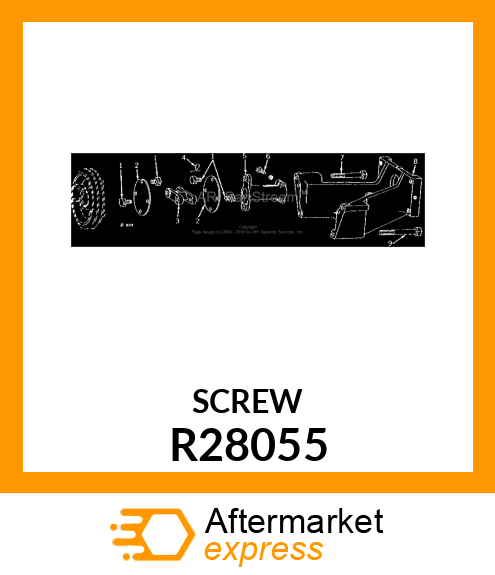 SCREW,SPECIAL R28055