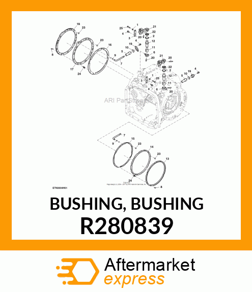 BUSHING, BUSHING R280839