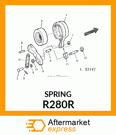 SPRING R280R