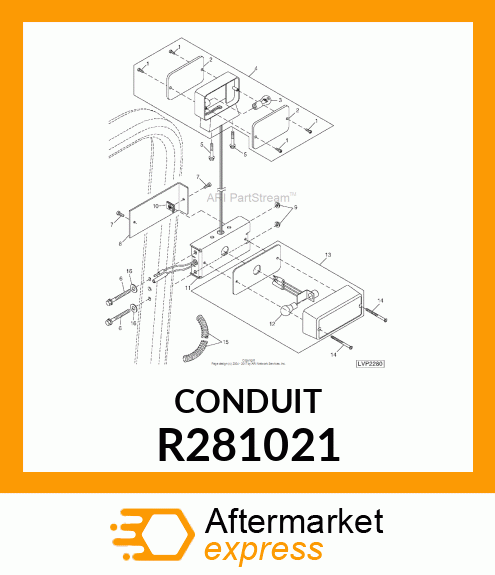 CONDUIT, PLASTIC POLYETHYLENE 425MM R281021