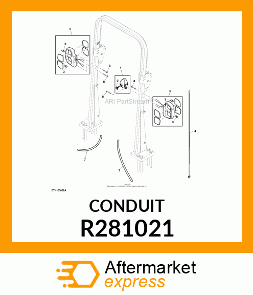 CONDUIT, PLASTIC POLYETHYLENE 425MM R281021