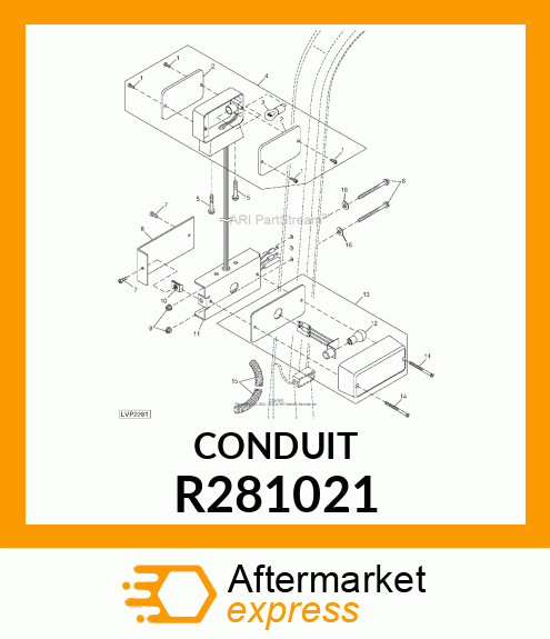 CONDUIT, PLASTIC POLYETHYLENE 425MM R281021