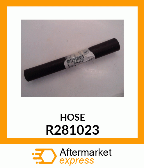 HOSE, WATER VALVE OUT R281023