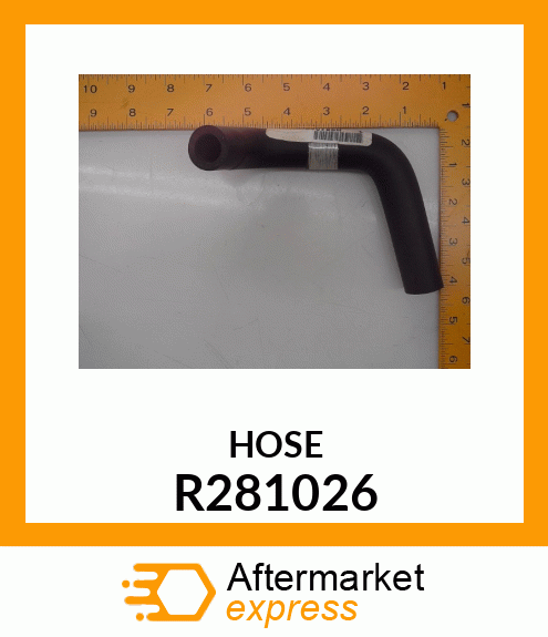 RADIATOR HOSE, HEATER R281026