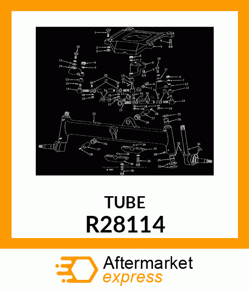 TUBE, TIE ROD R28114