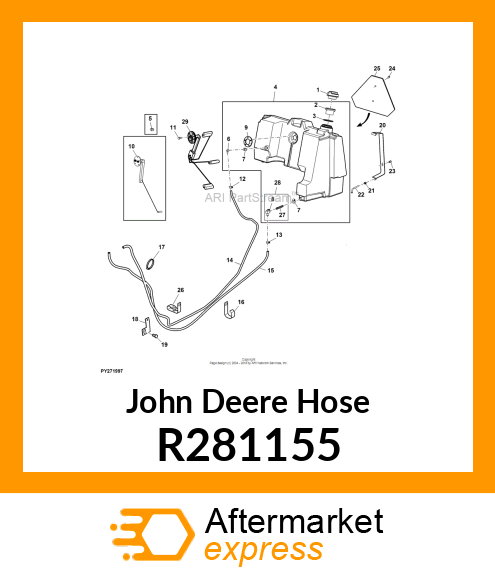 HOSE, FUEL SUPPLY R281155