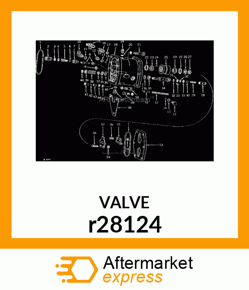 VALVE,ROCKSHAFT CONTROL r28124