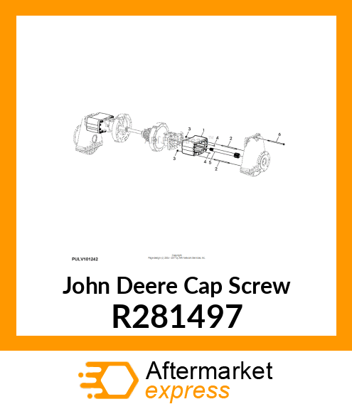 CAP SCREW,HEX FLANGE R281497