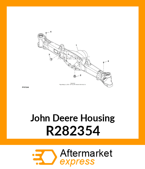 HOUSING, AXLE R282354