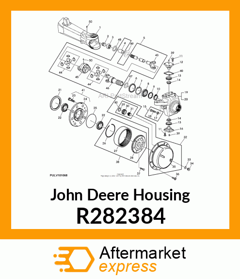 HOUSING, UNIVERSAL JOINT CENTRAL R282384