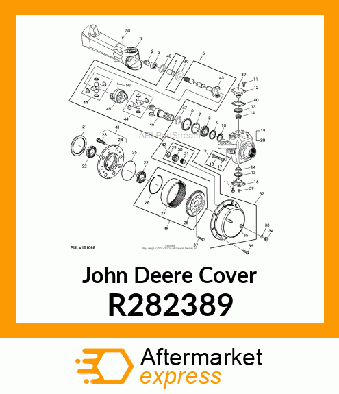 COVER, AXLE SHAFT SEAL R282389