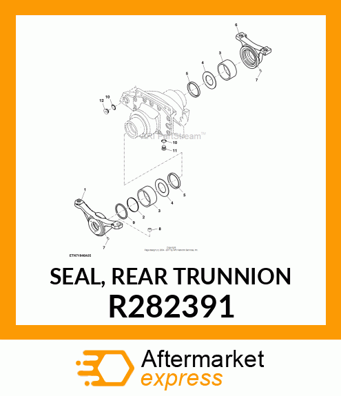 SEAL, REAR TRUNNION R282391