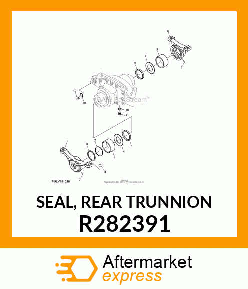 SEAL, REAR TRUNNION R282391