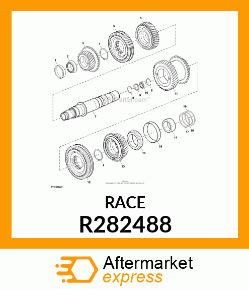 BEARING CUP R282488