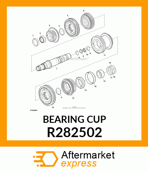 BEARING CUP R282502