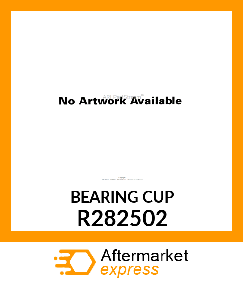 BEARING CUP R282502