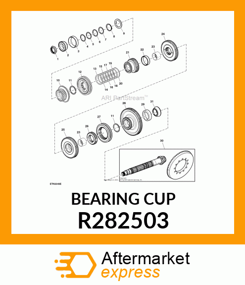 BEARING CUP R282503