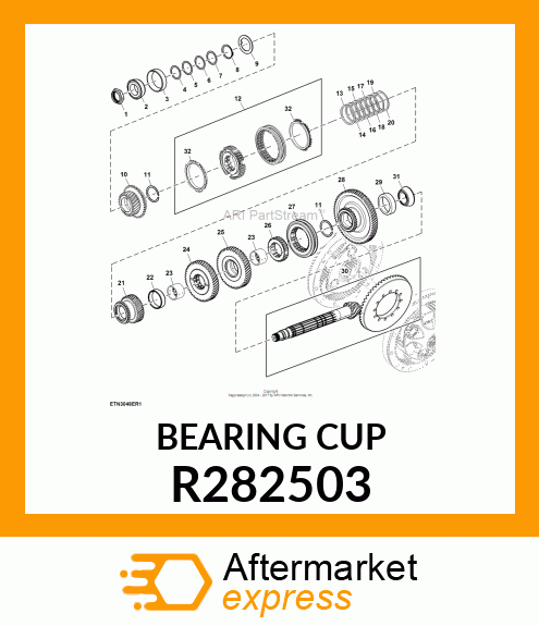 BEARING CUP R282503