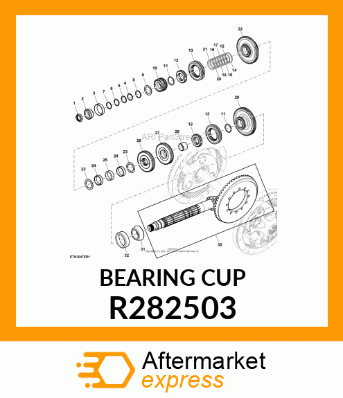 BEARING CUP R282503