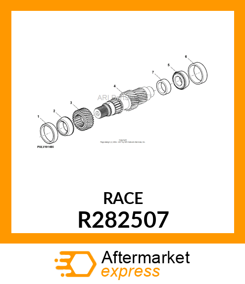 BEARING CUP, BEARING CUP R282507