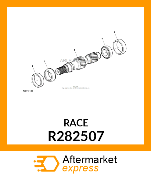 BEARING CUP, BEARING CUP R282507