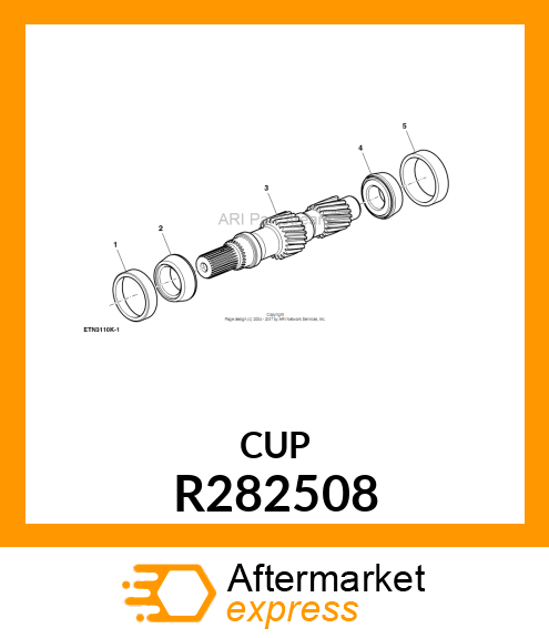 BEARING CUP R282508
